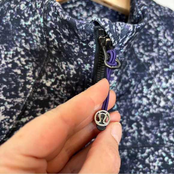 Lululemon Forme Jacket Rocky Road Sand Dune Toothpaste Size 6 - Picture 5 of 14